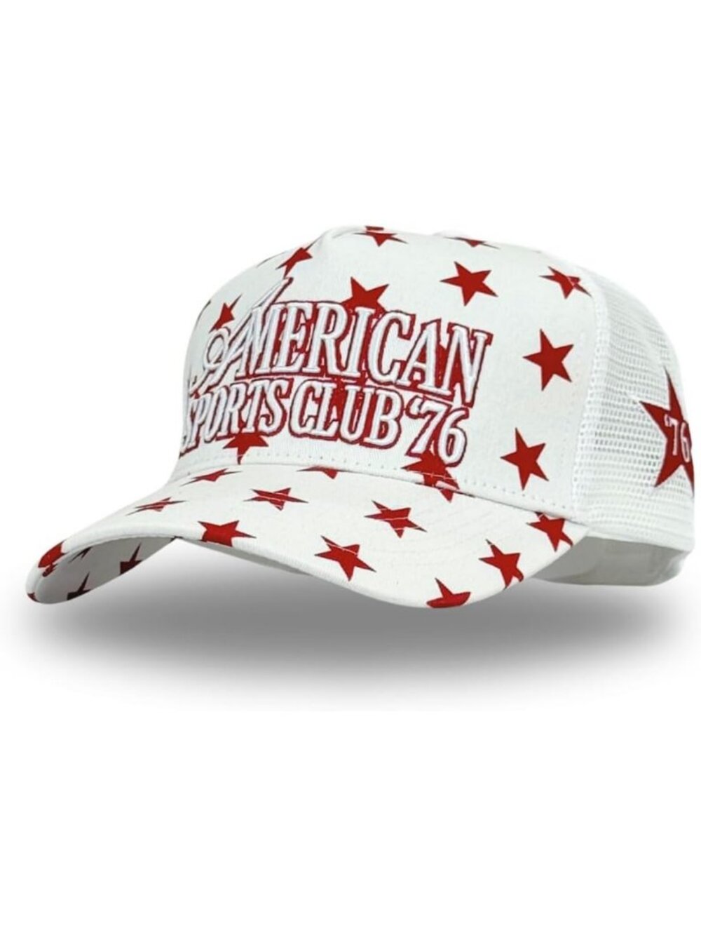 Trendy Vintage Trucker Hat | Retro Red & Camo Snapback | Unisex Country Style
